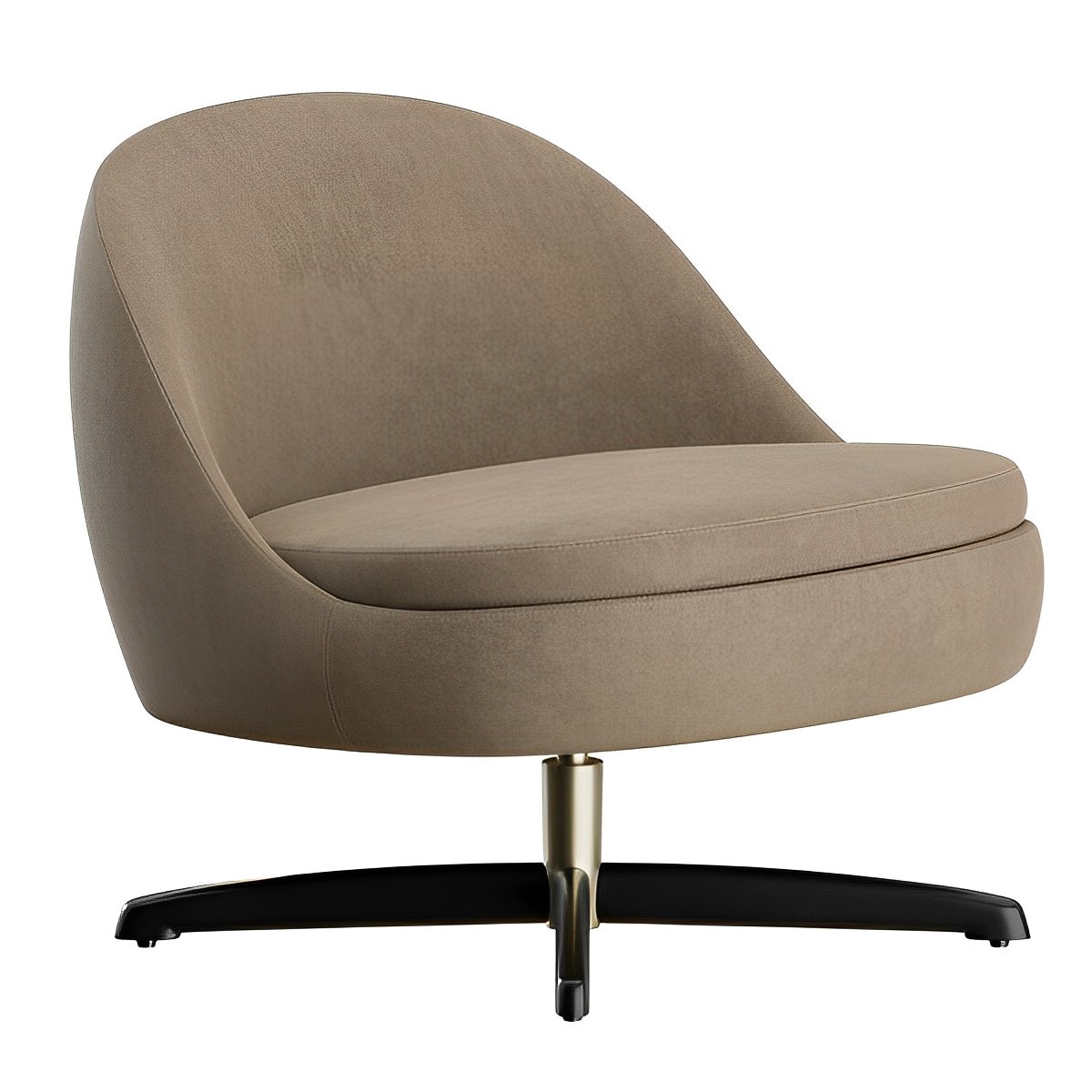 Sendai Lounge Armchair - Swivel