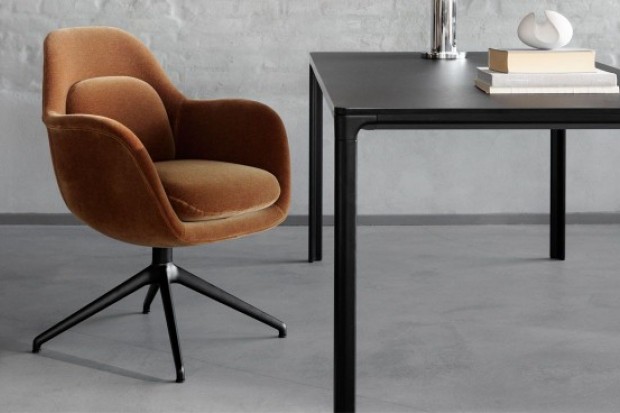 Swoon Dining Armchair - Swivel Base | Highlight image 3