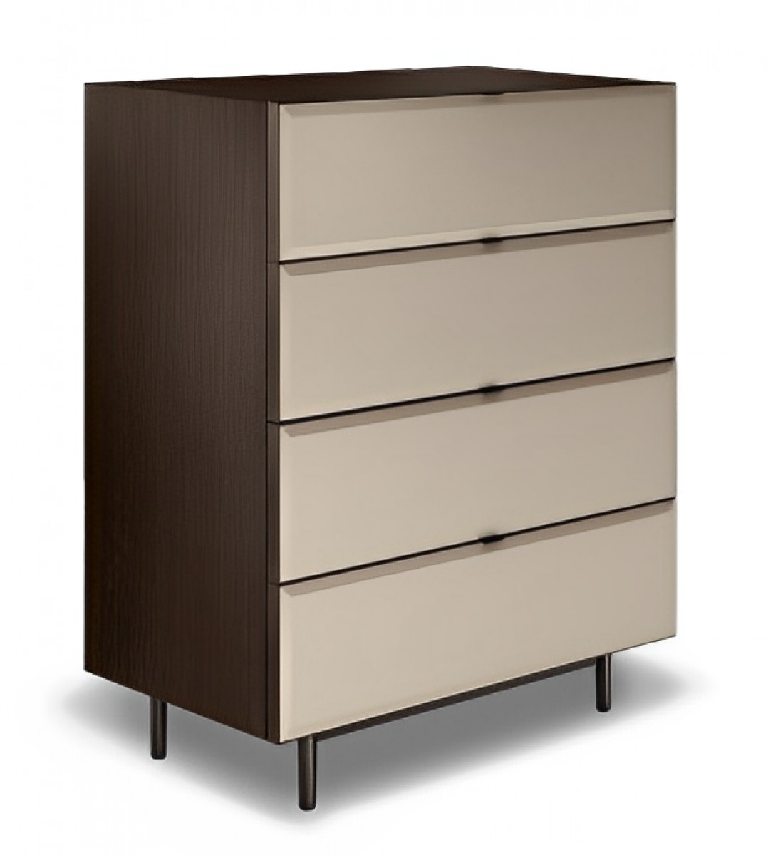 Morrison Vertical Chest of Drawers with 4 Drawers - Floating Base