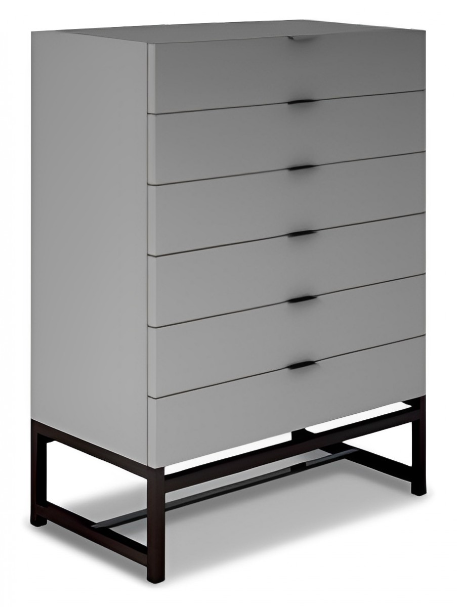 Harvey Night Vertical Chest of Drawer with 6 Drawers