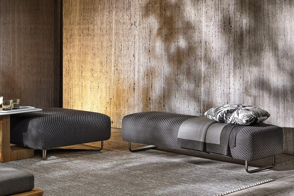 Sunray Luke Outdoor Ottoman | Highlight image 1