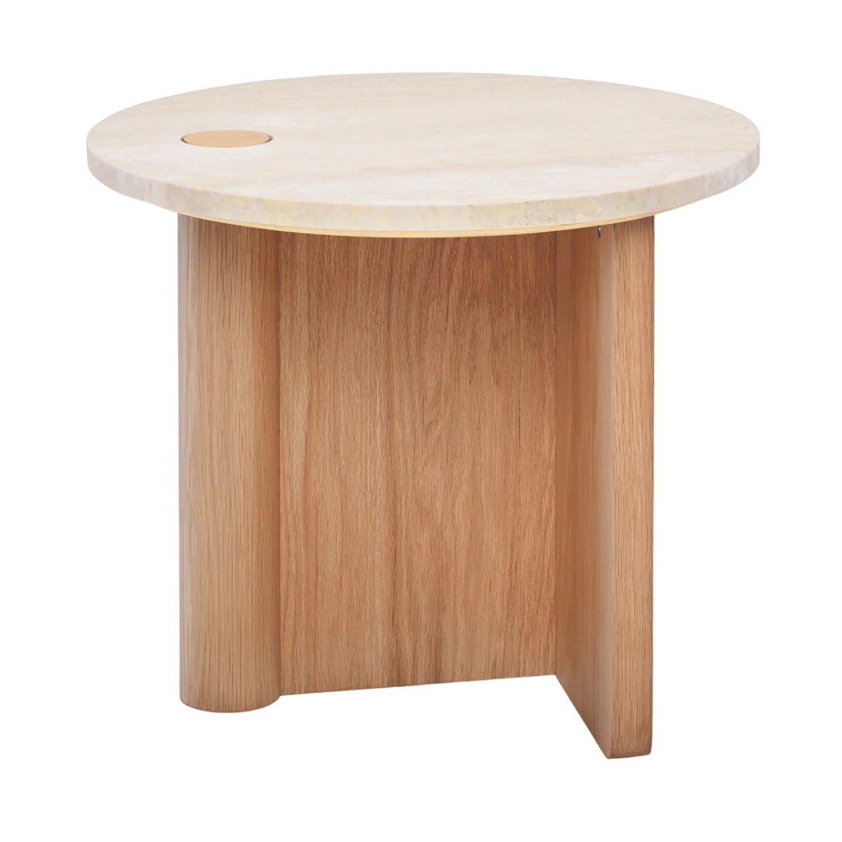 Pivot Side Table - Stone Top