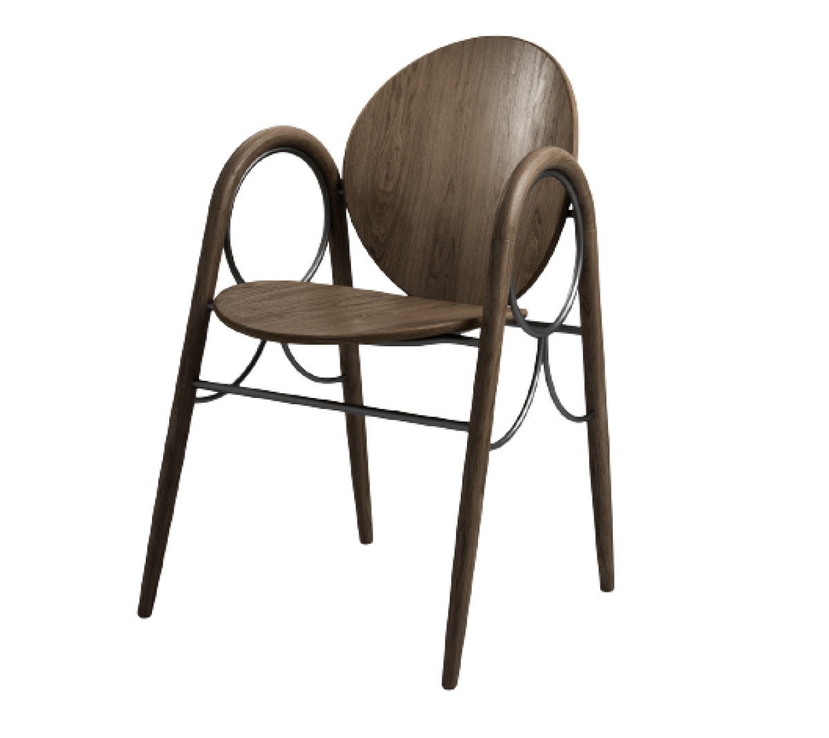 Arkade Dining Chair (Wood Seat and Back)