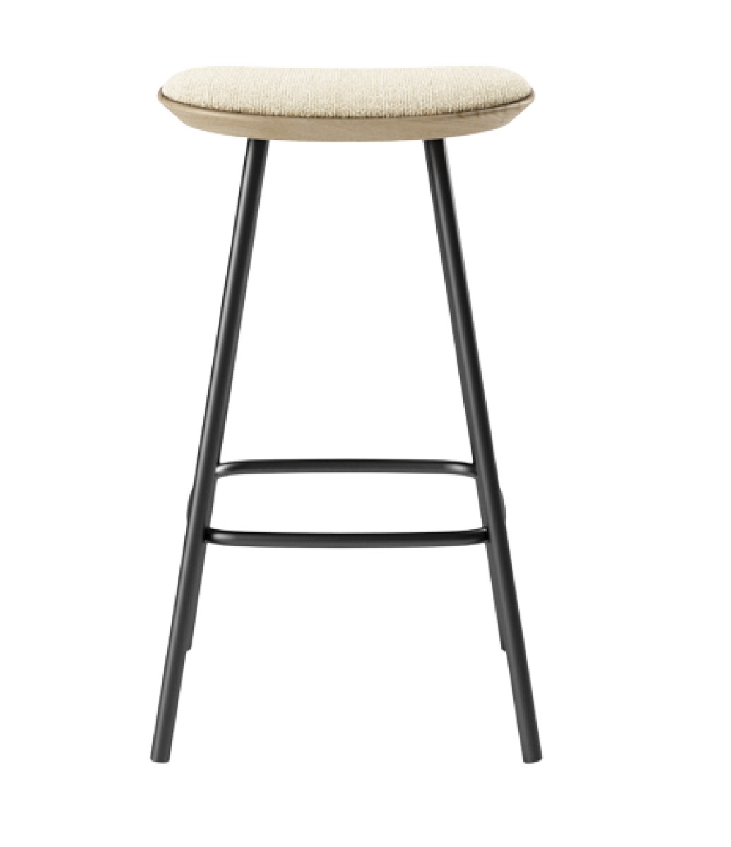 Pauline Bar Stool  with Metal Legs