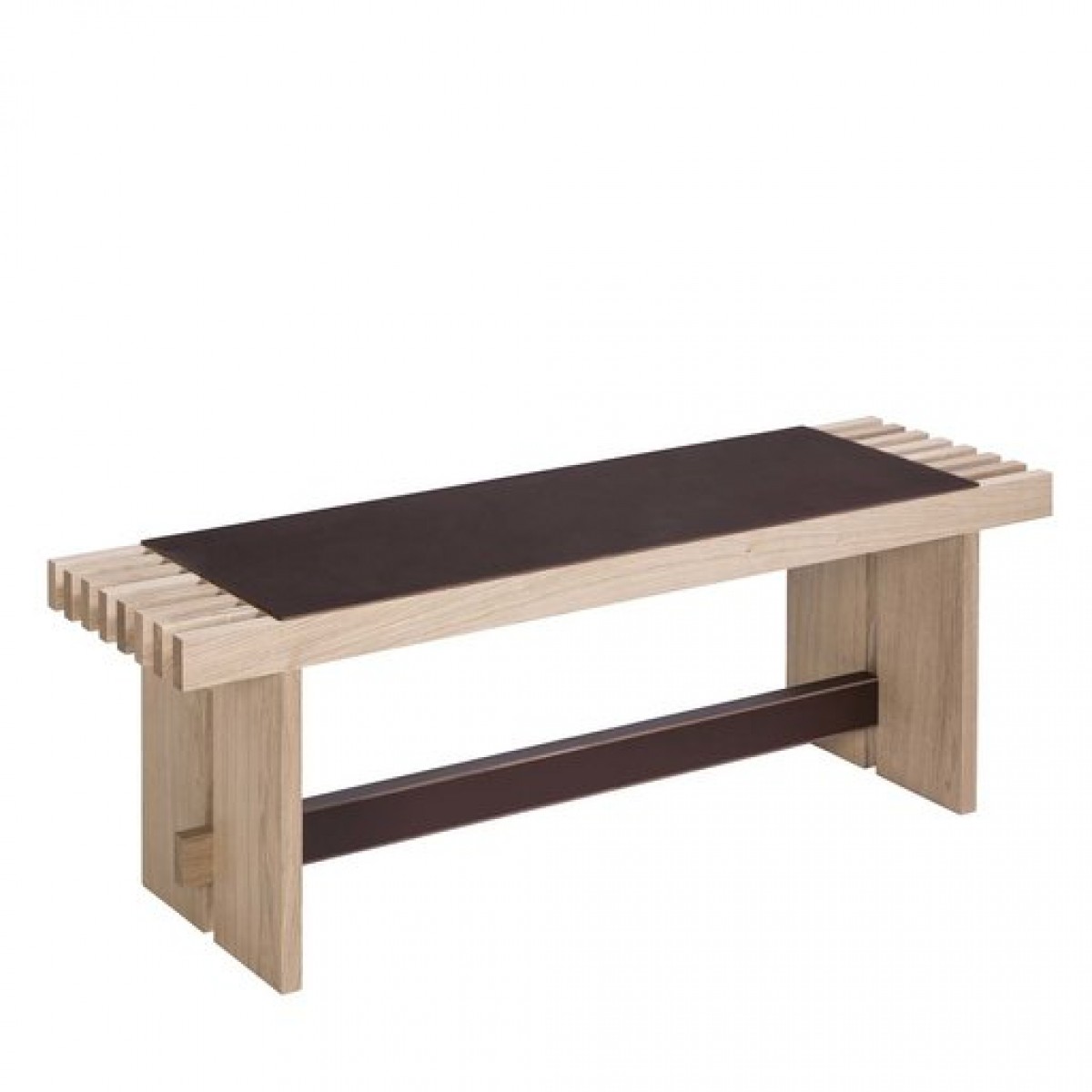 Yuga Natural Wood Bench