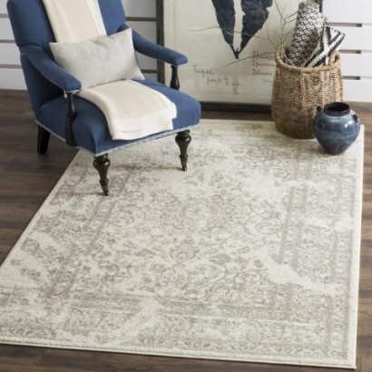 Adirondack Rug - ADR101B Ivory / Silver | Highlight image 2