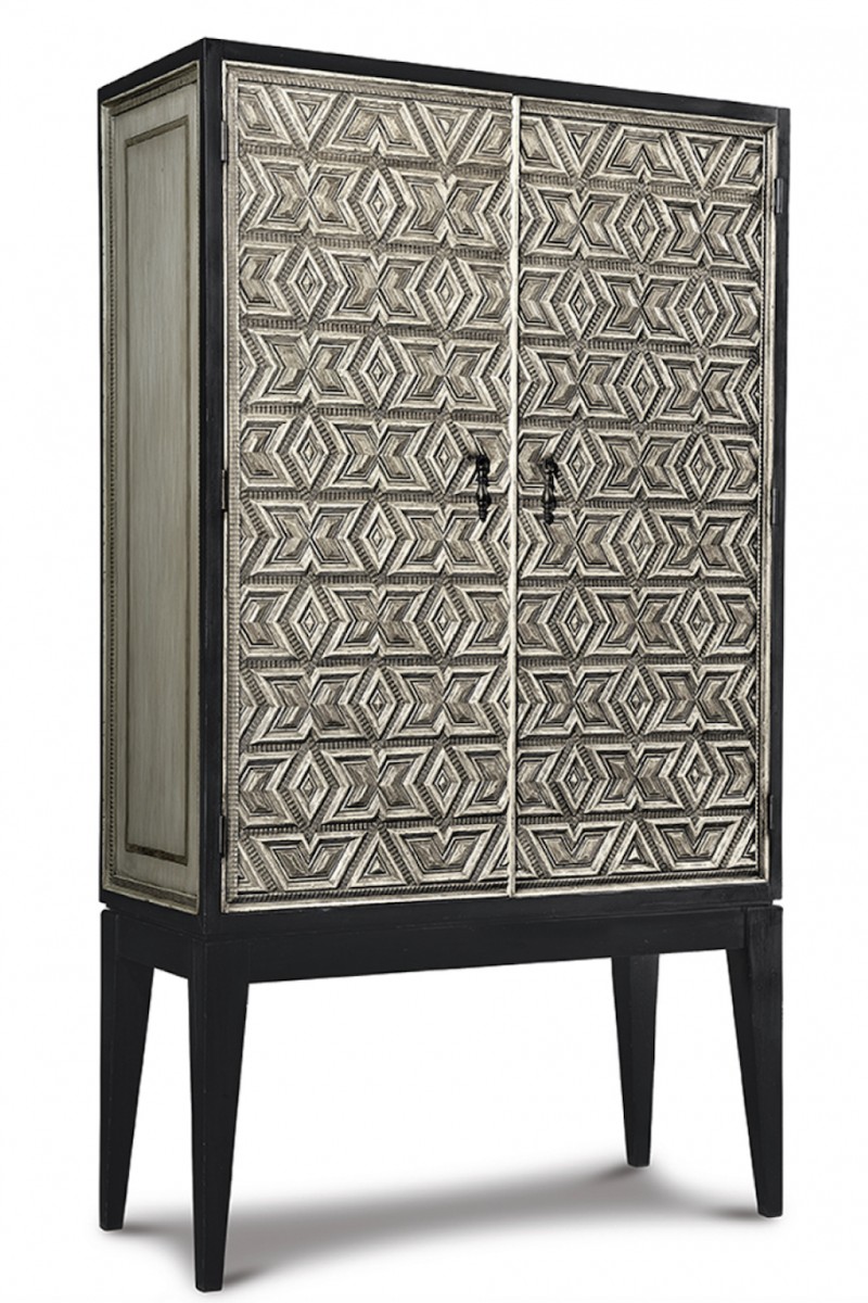 Queretano II Painted Armoire