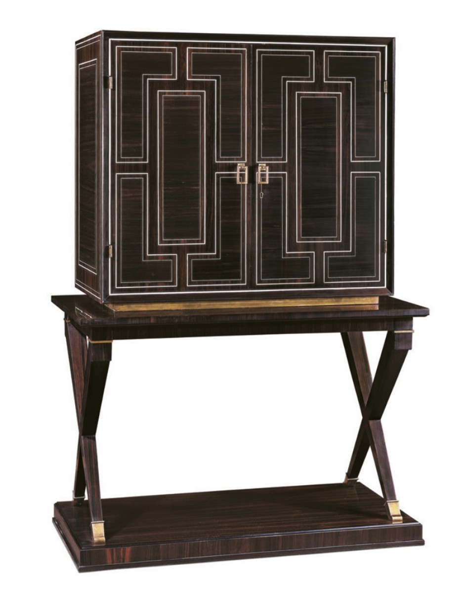 Bazaine II Cabinet On Stand