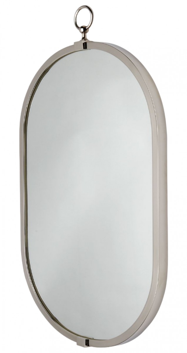 Concord Wall Mounted Oval Mirror 19" x 1 1/4" x 33 1/4"