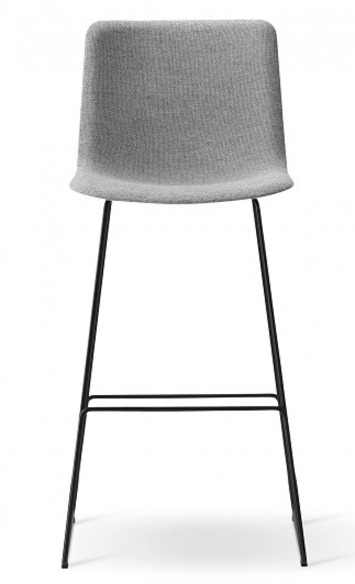 Pato Sledge Barstool - Fully Upholstered