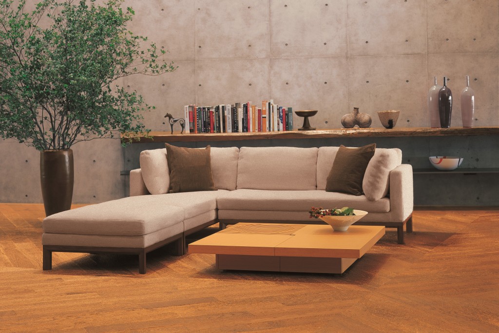 Quiet Living Sofa: 2P One Left Arm Sofa & Right Long Seat Sofa (with Back and Seat Cushions) | Highlight image 1