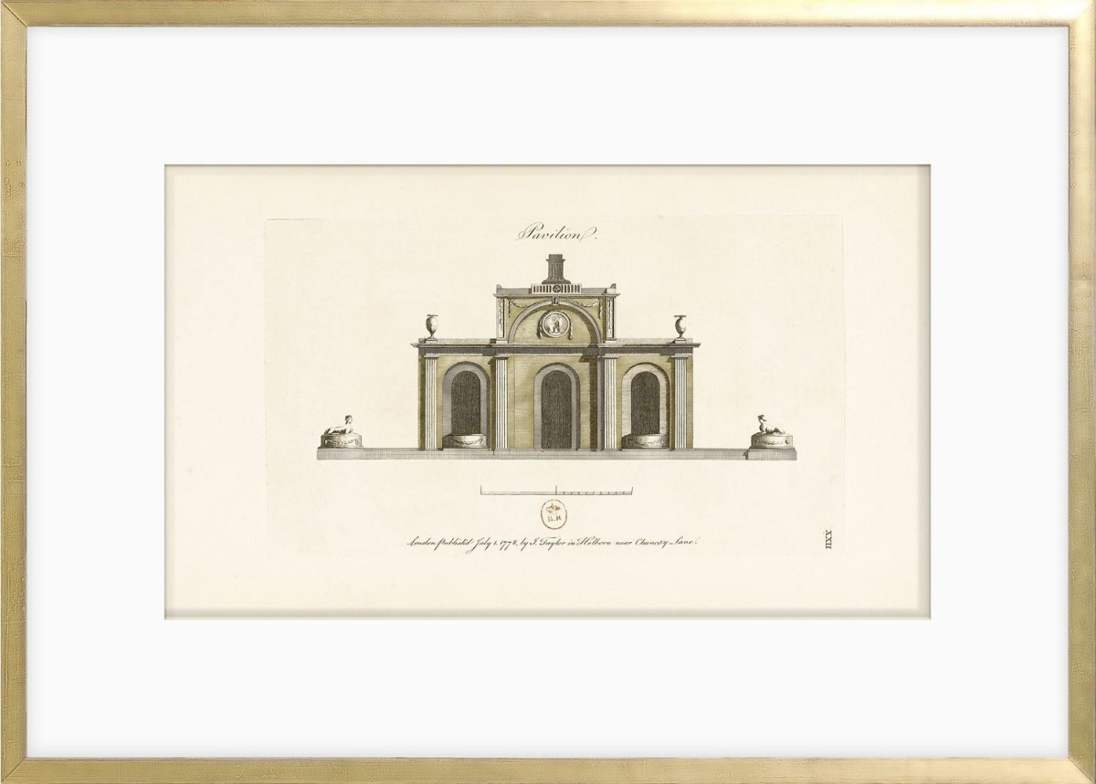 Engraving - Pavilion I, 1778 | Highlight image