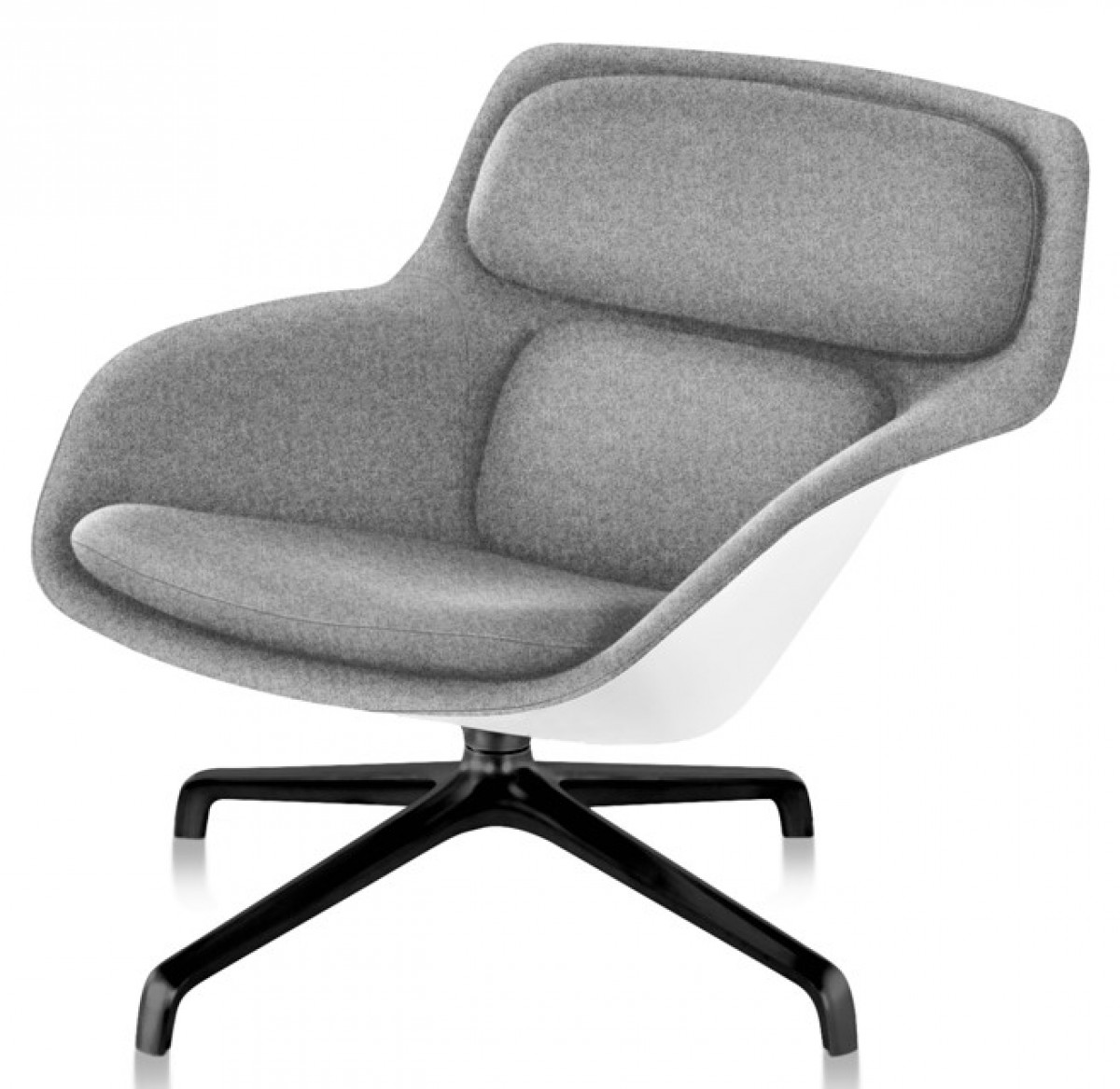 Striad Low-Back Lounge Chair, 4-Star Base