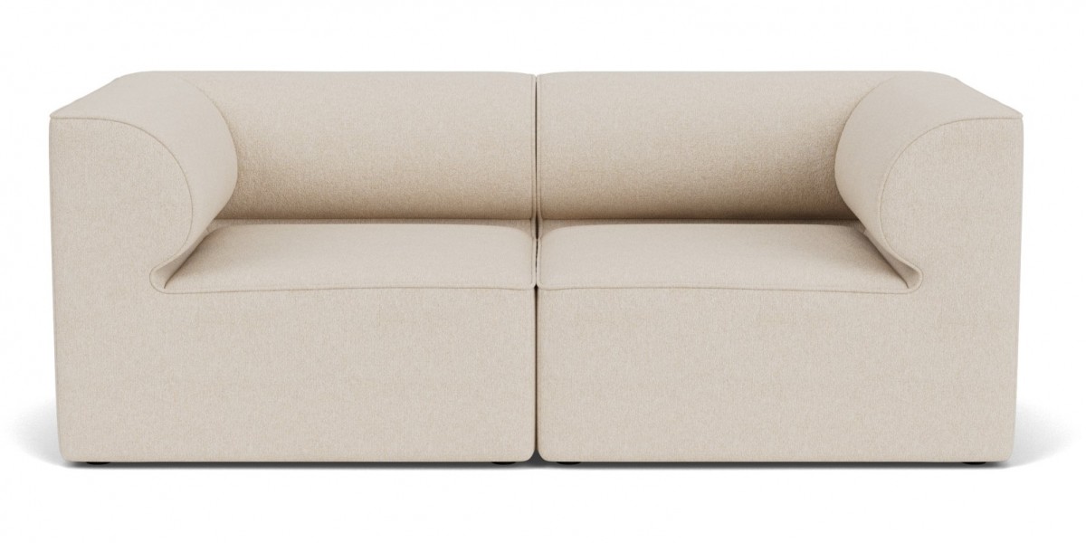 Eave Modular Sofa, 96, 2-Seater, Configuration 1 (Corner Left, Corner Right) | Highlight image