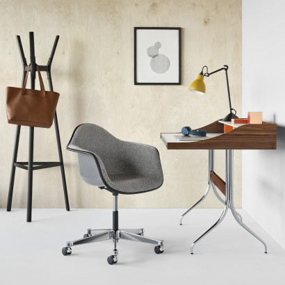 Eames Task Chair, Arm Shell, Fiberglass & Fully Upholstered Shell | Highlight image 2