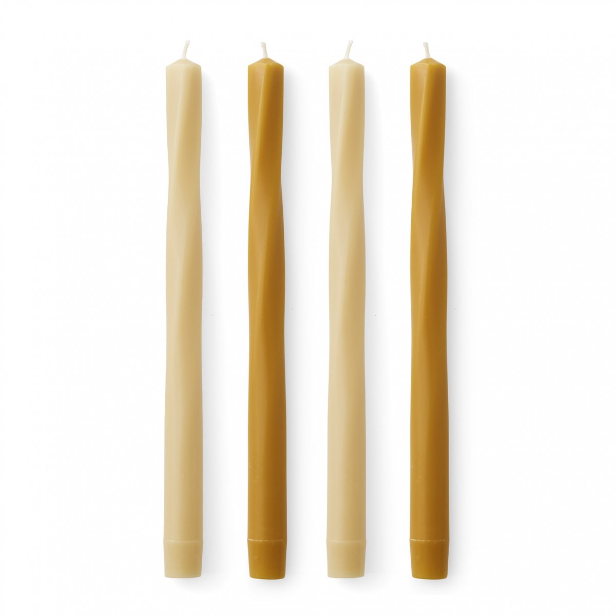 Twist Tapered Candles, Set of 4 – Audo Copenhagen