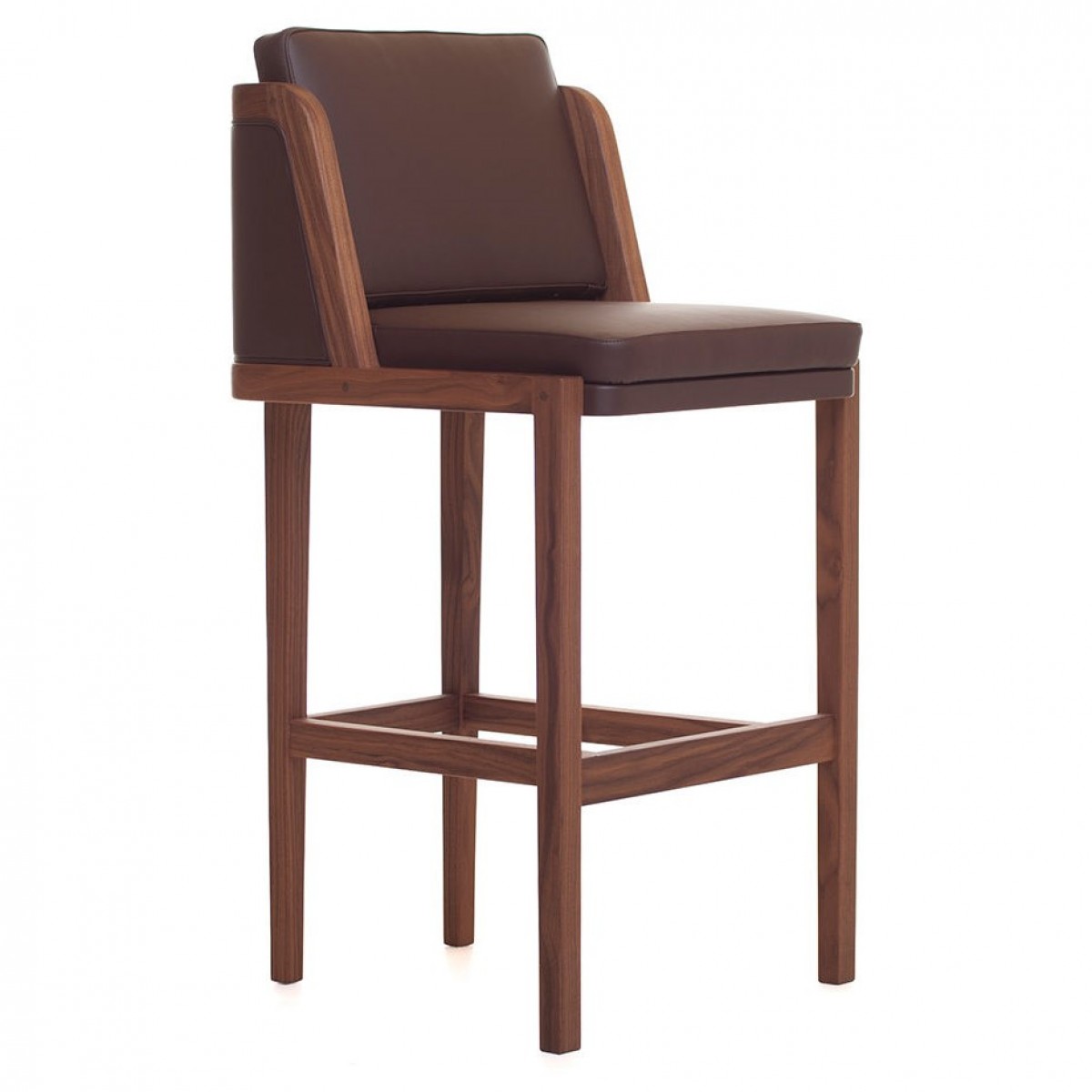 Throne Bar Stool with Upholstered