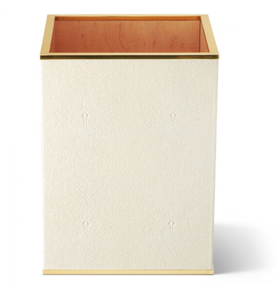 Classic Shagreen Waste Basket