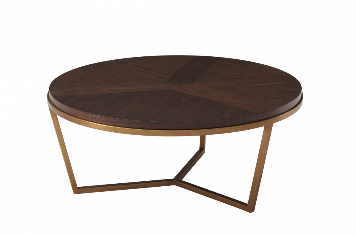 Small Fisher Round Cocktail Table