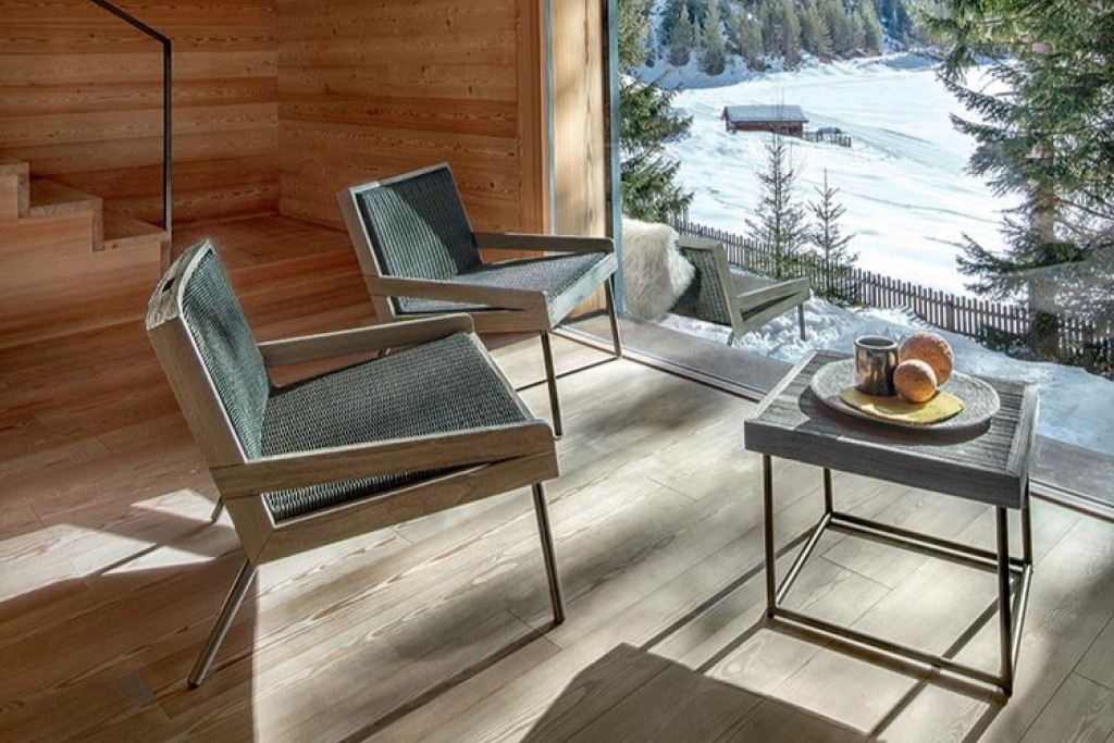Allaperto Mountain Lounge Armchair without Cushion | Highlight image 1