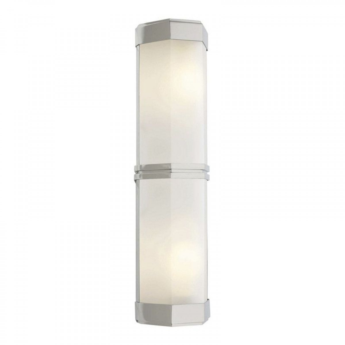 Berling Double Wall Sconce with Frosted Glass