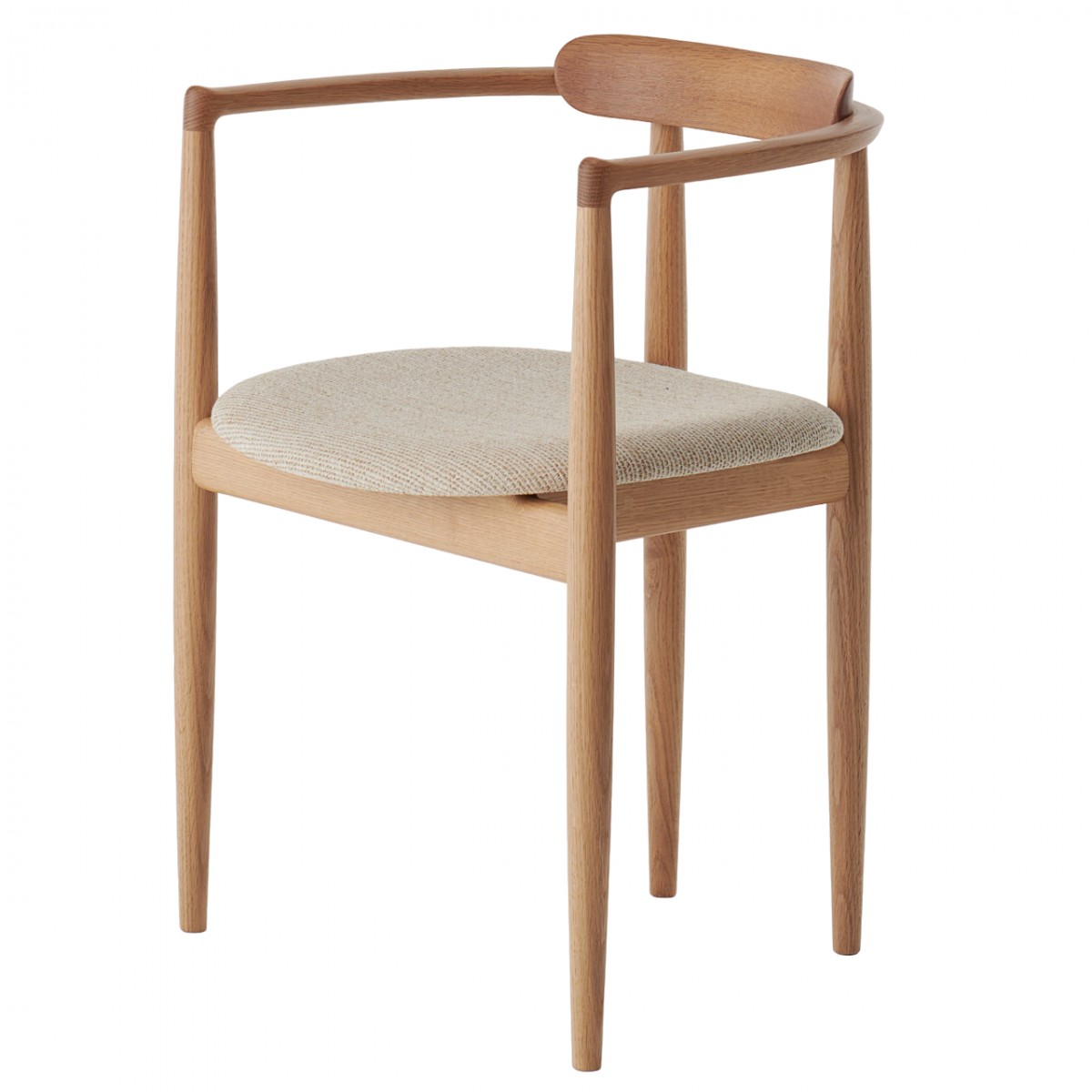 Miau Armchair (Upholstered Seat)