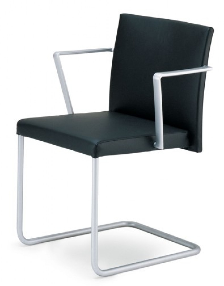 Jason Lite Cantilever Chair, Wide, Open Arm