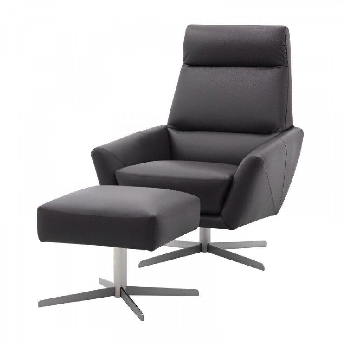 Muse Swivel Chair & Footstool Small