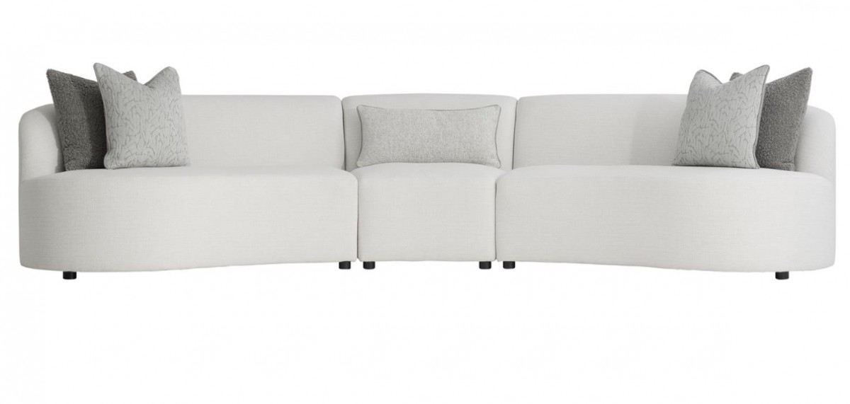 Elle Sectional: Left Arm Loveseat, Wedge, and Right Arm Loveseat