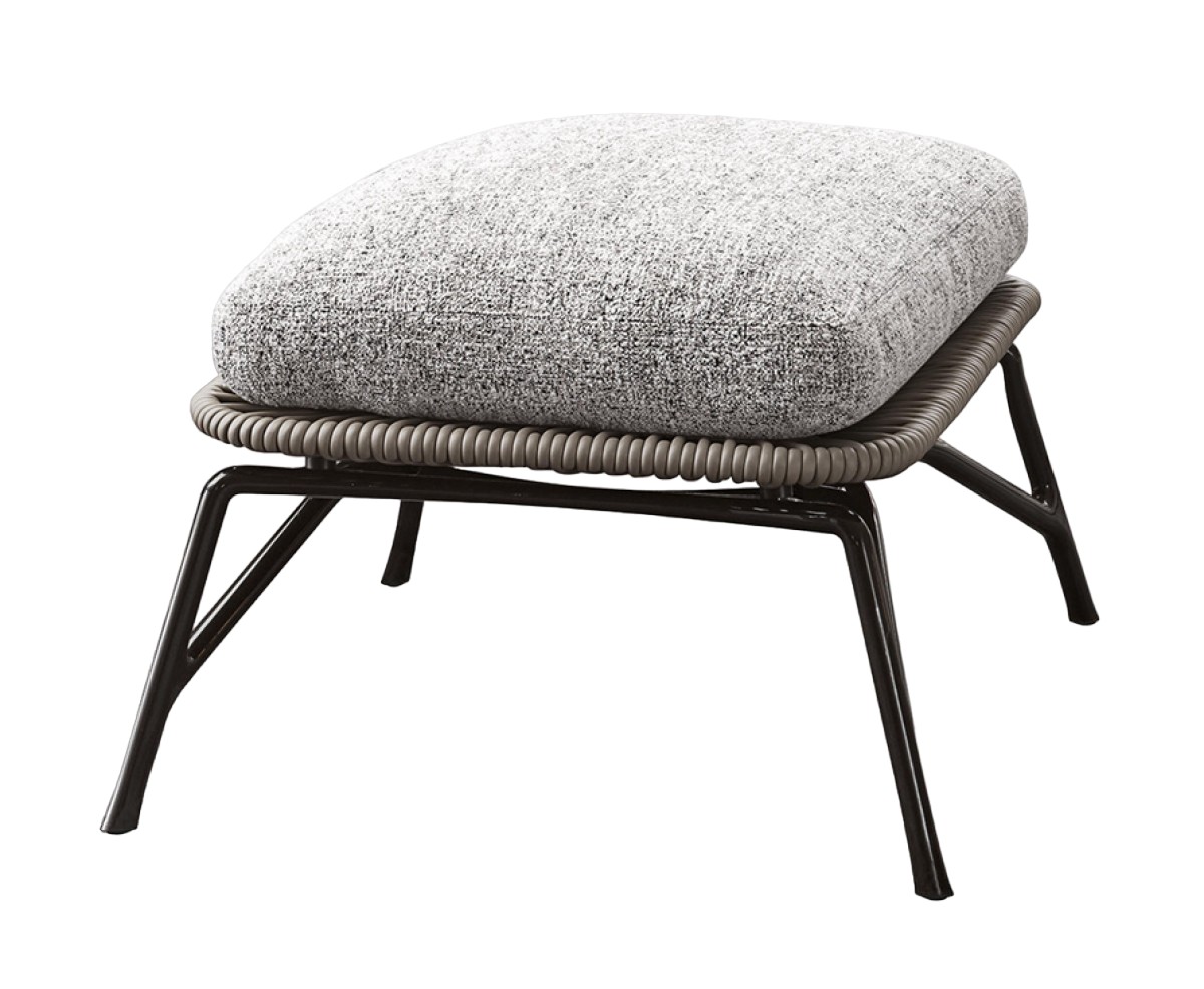 Prince Cord Indoor Footstool