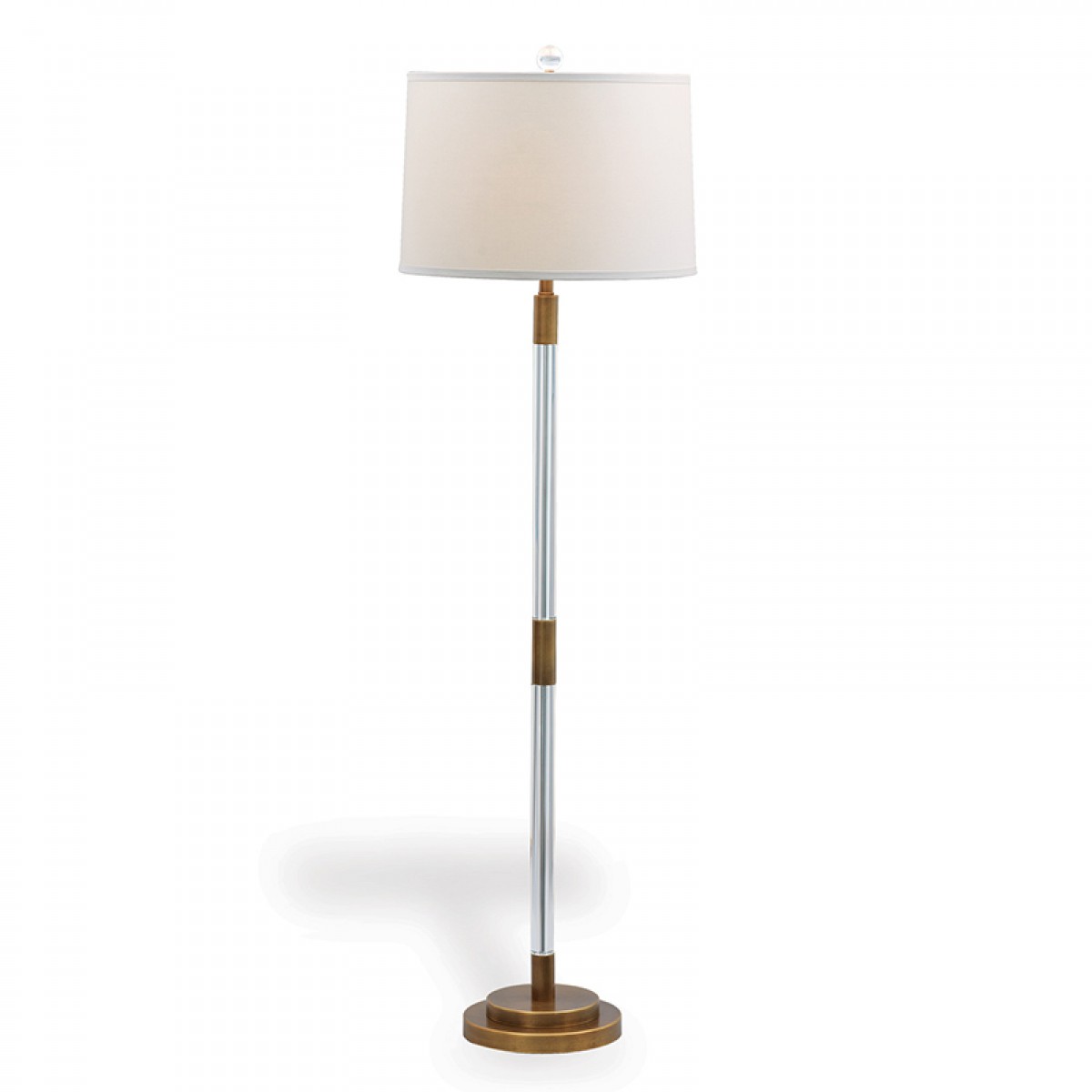 Maxwell Brass Floor Lamp