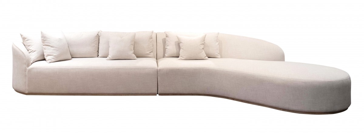 Repose Upholstered Left Arm Sofa and Repose Upholstered Right Arm Chaise