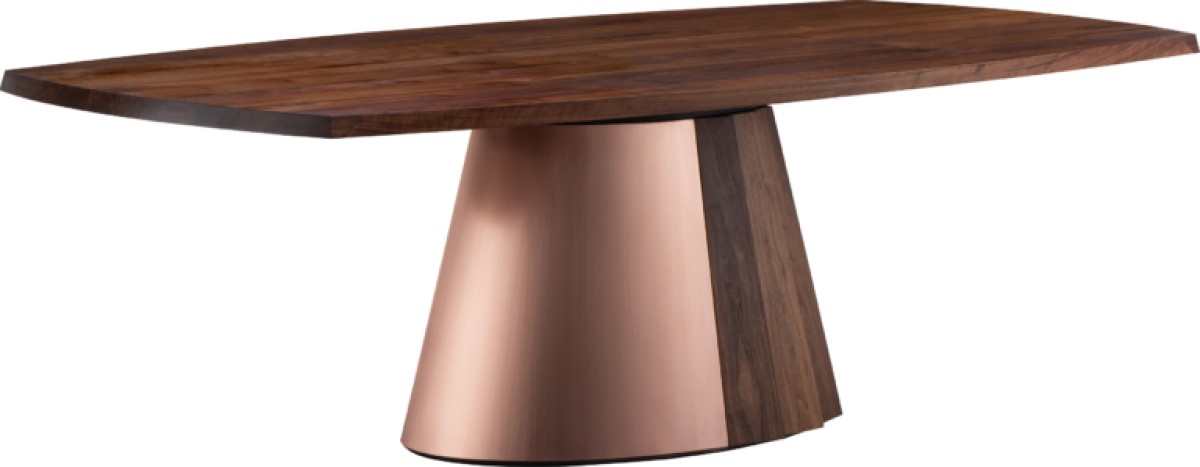 Orion Dining Table with Metal Sleeve