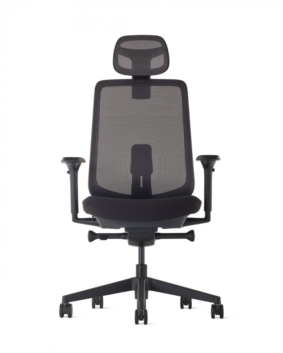 Verus Chair, Interweave 2 Suspension Back with Head Rest