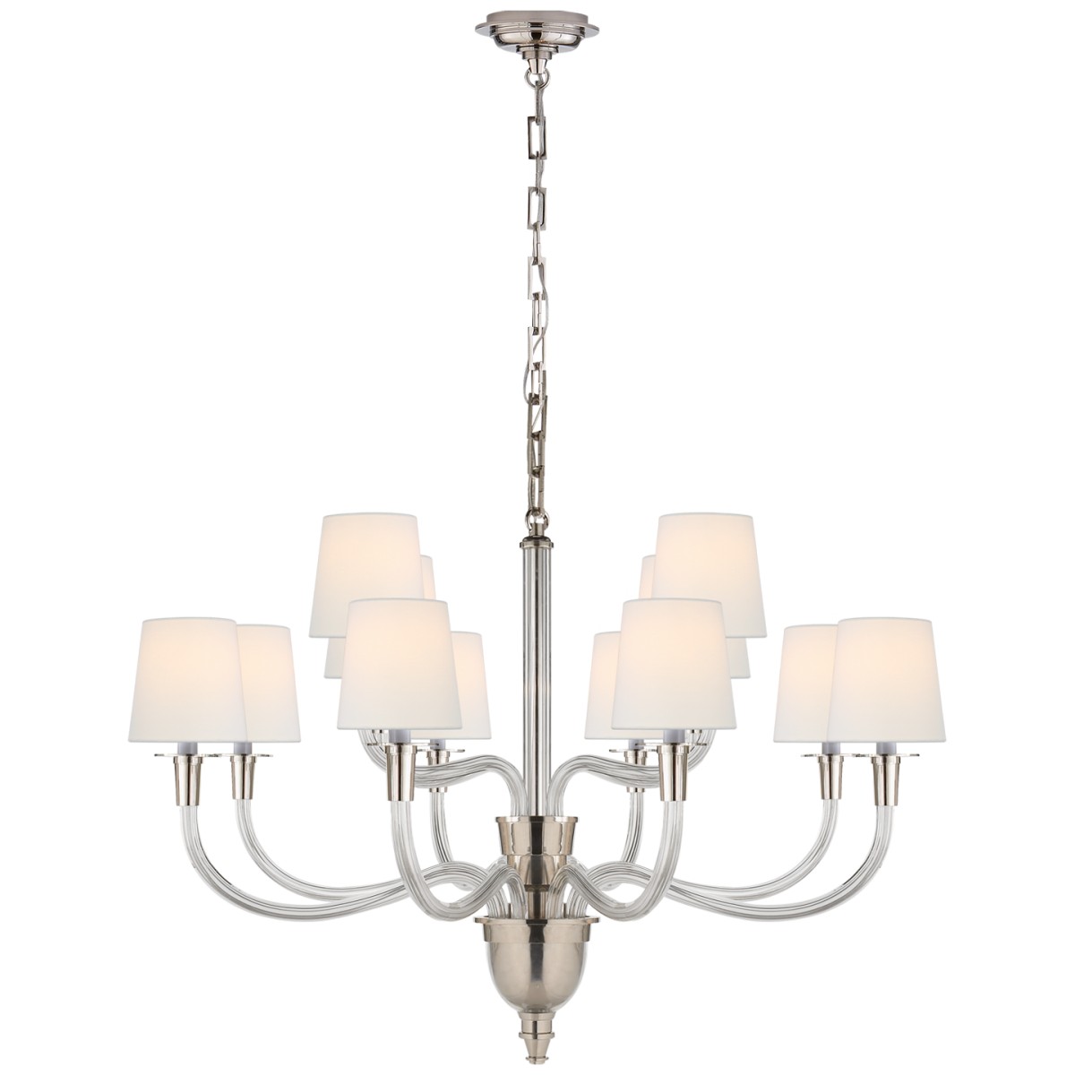 Vivian Large Two-Tier Chandelier