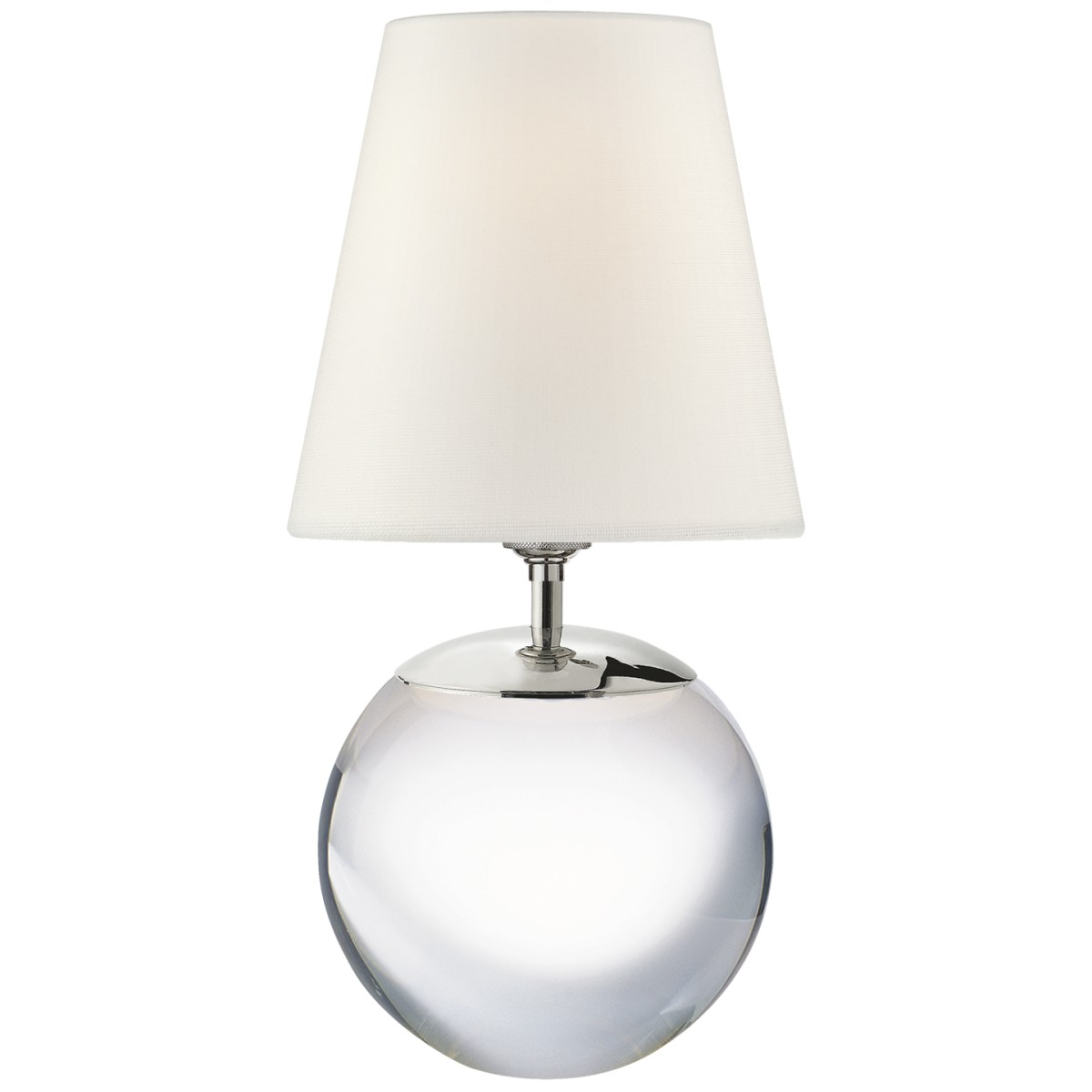 Terri Large Round Table Lamp with Linen Shade