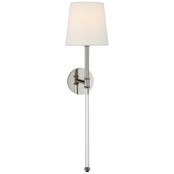 Mayotte Large Offset Floor Lamp with Hand-Rubbed Antique Brass