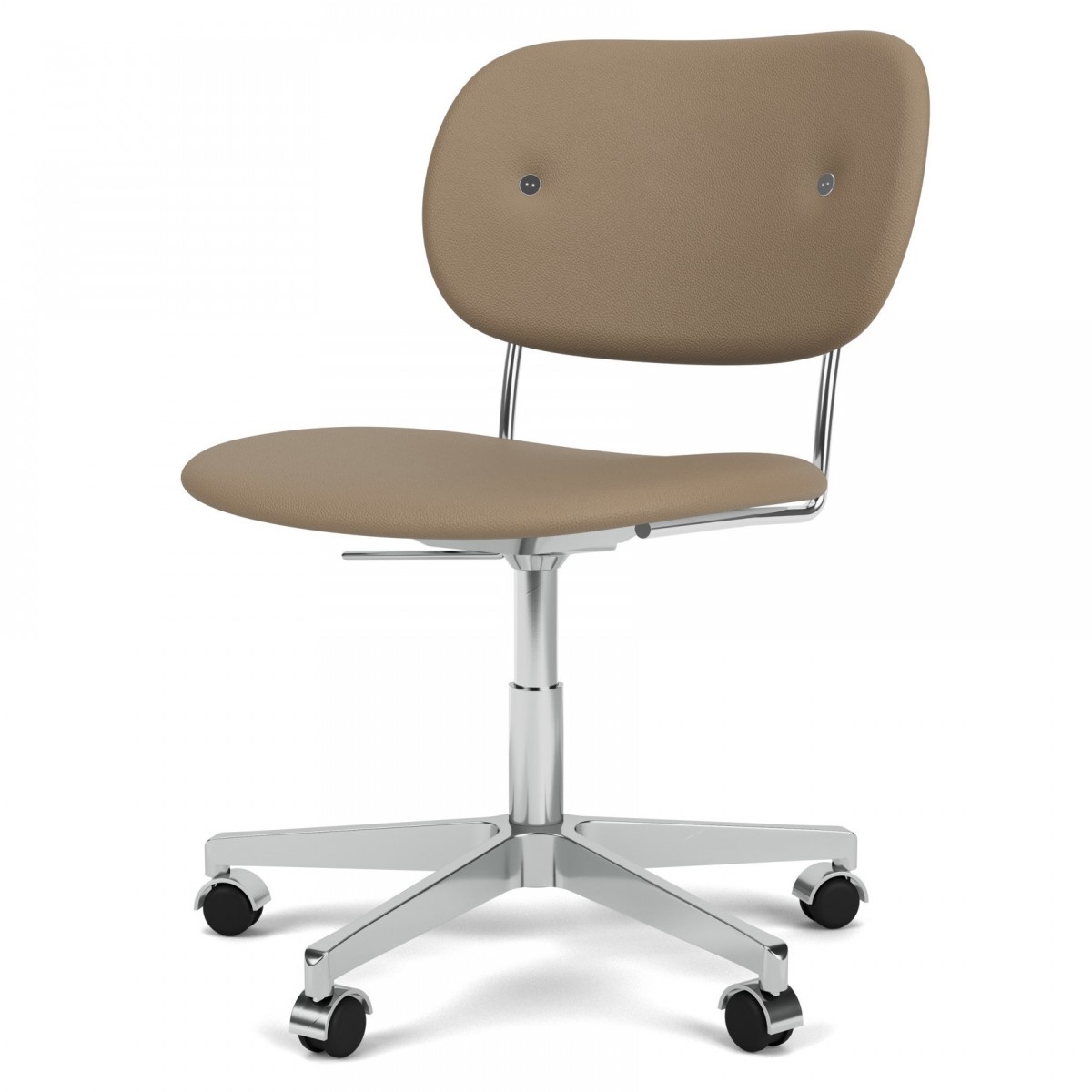 Co Task Chair, Star Base with Casters, Upholstered Seat and Back