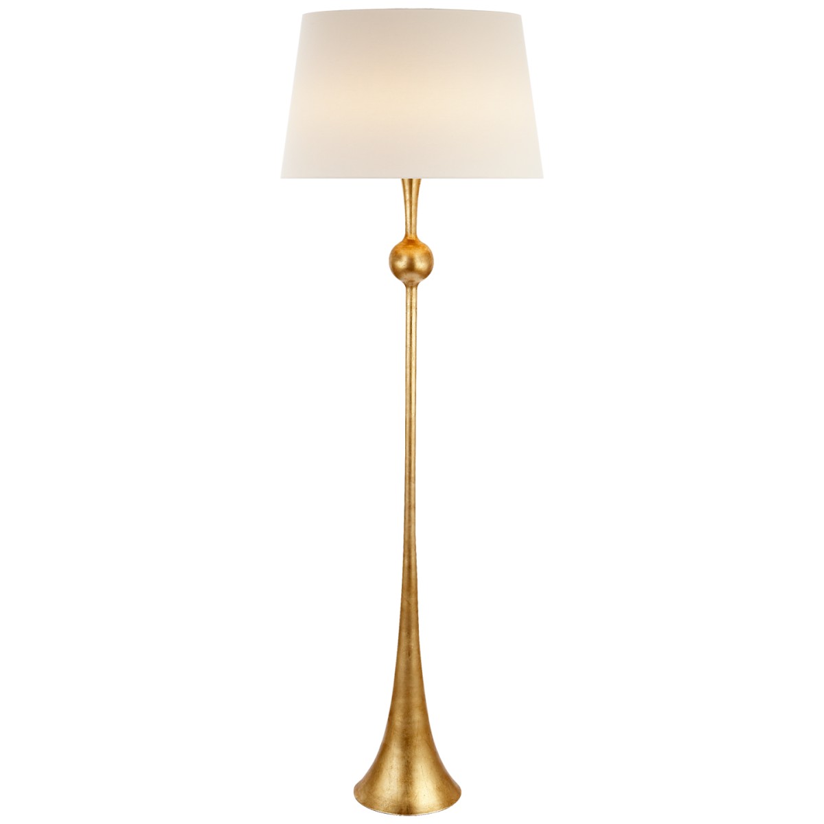 Dover Floor Lamp  with Linen Shade