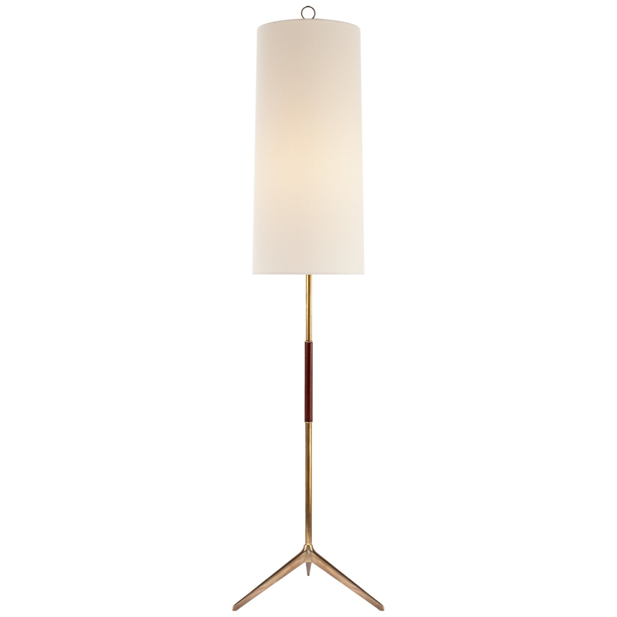 Frankfort Floor Lamp with Linen Shade