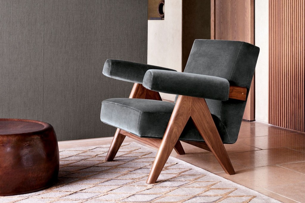 Upholstered Easy Armchair | Highlight image 1