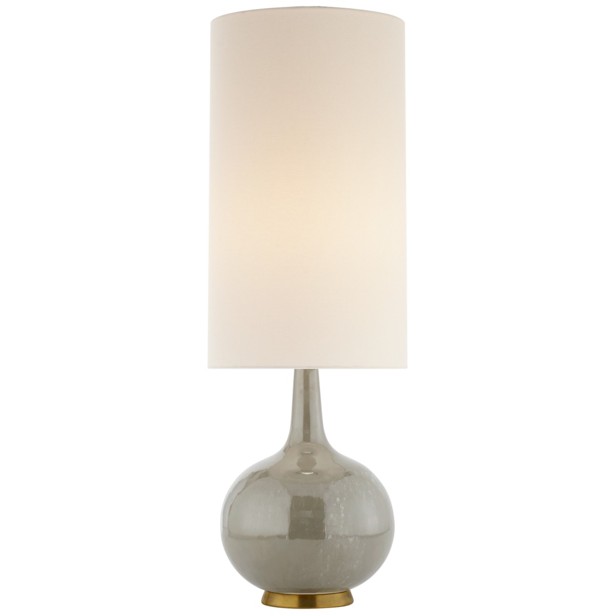 Hunlen Table Lamp with Linen Shade