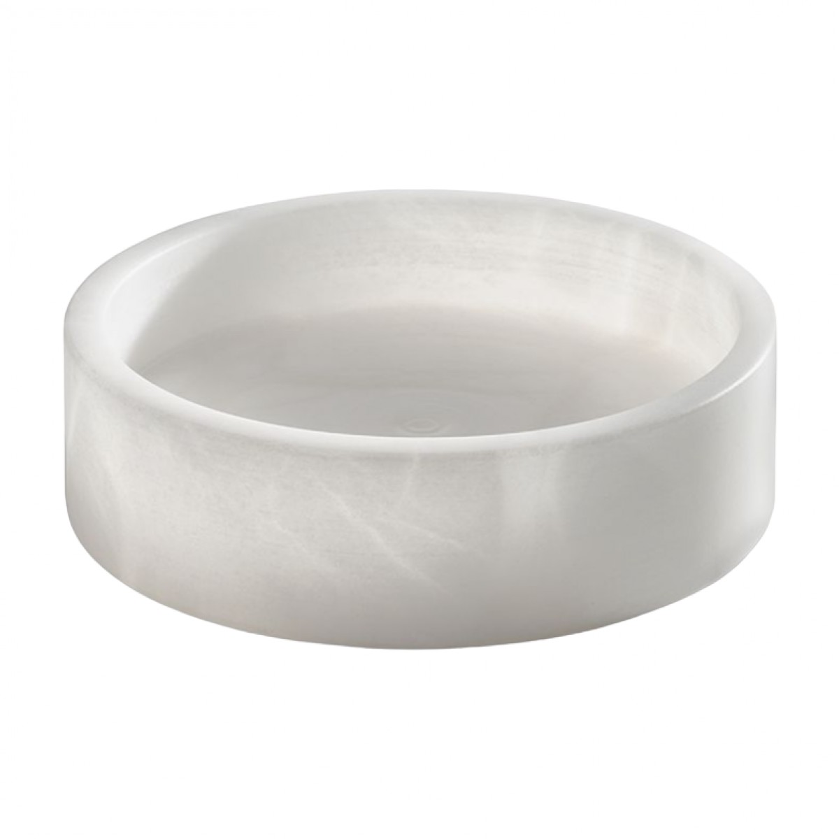 Crystalline Round Soap Dish