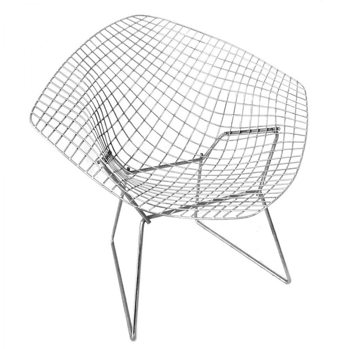 Bertoia Diamond Armchair Unupholstered | Highlight image