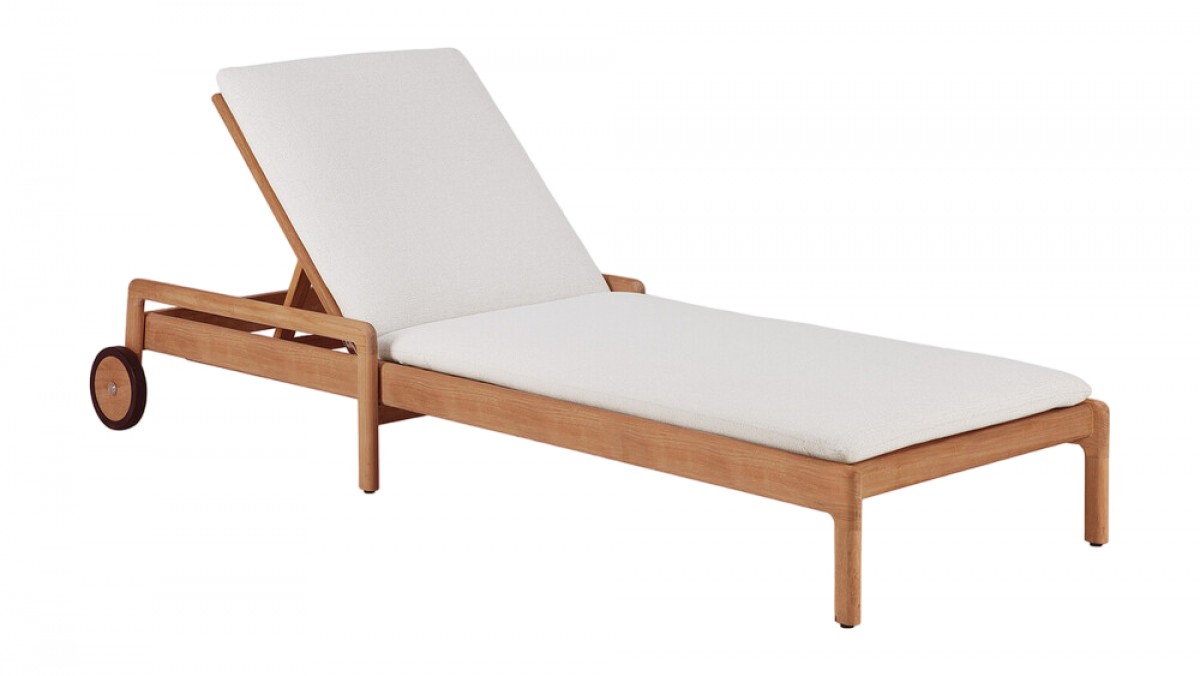 Jack Outdoor Adjustable Lounger - Thin Cushion