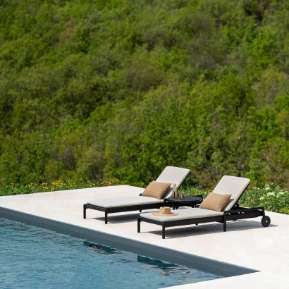 Jack Outdoor Adjustable Lounger - Thin Cushion | Highlight image 2