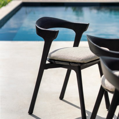 Bok Outdoor Dining Chair with Cushion | Highlight image 2