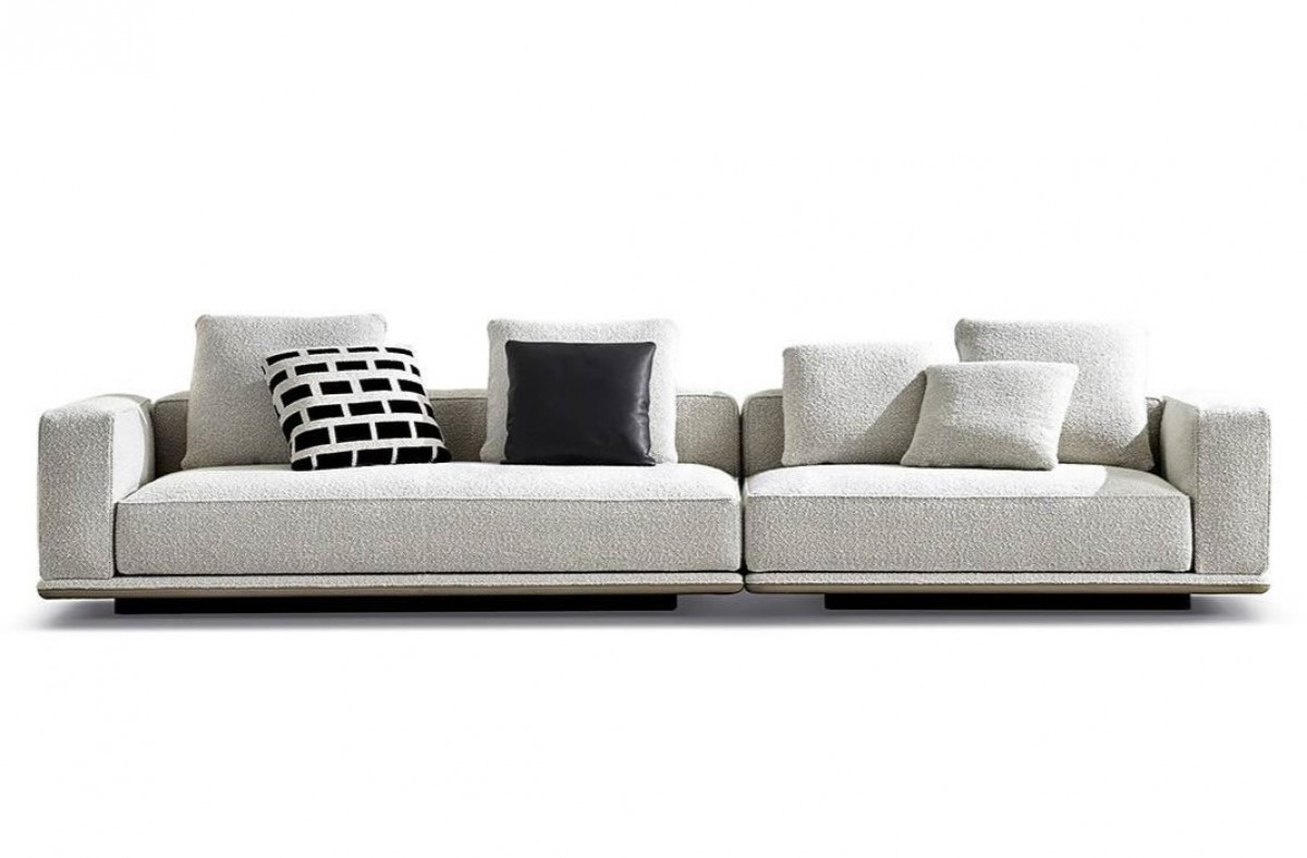 Horizonte Sectional Sofa: Horizonte Element with 1 Armrest (SX) and Horizonte Element with 1 Armrest (DX)