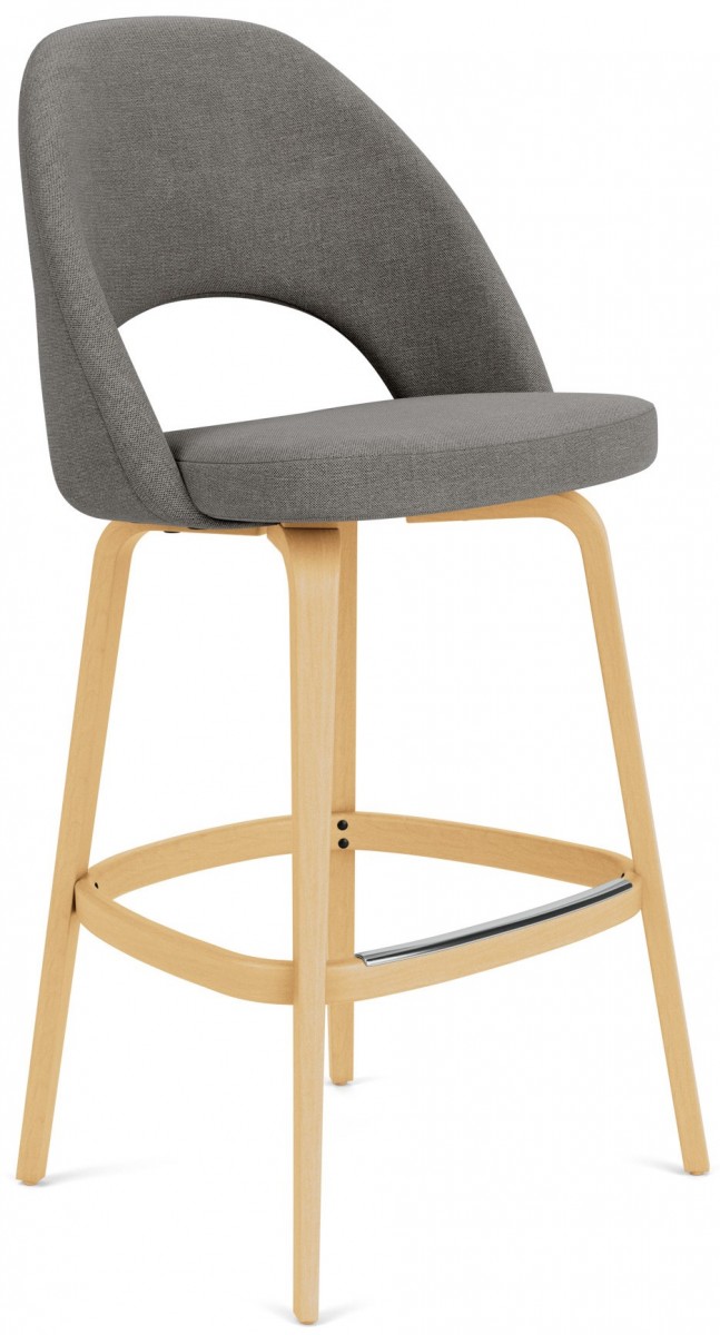 Saarinen Bar Stool - Height 114 cm without Cowhide Glides | Highlight image