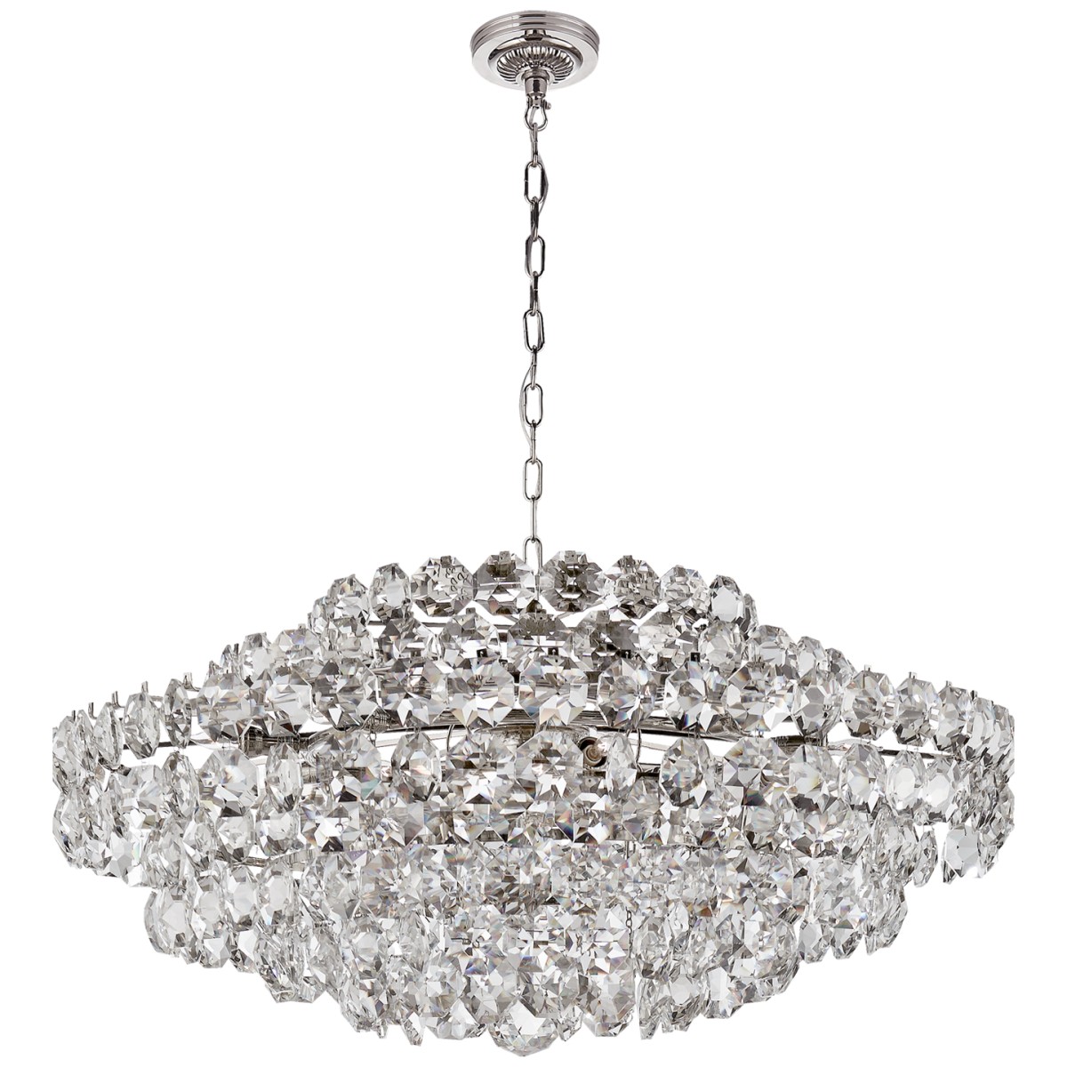 Sanger Large Chandelier with Crystal